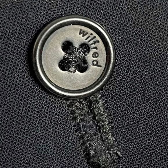 Aritzia Wilfred Allant Pant Black Cropped Dress Pants Office Size 2 High Rise - Picture 12 of 14